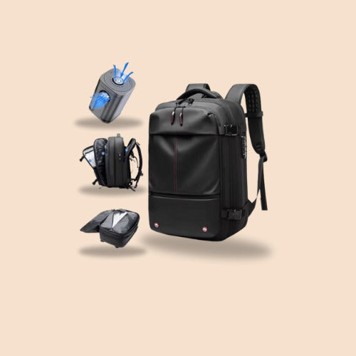 Sac à dos compression sous vide avec pompe